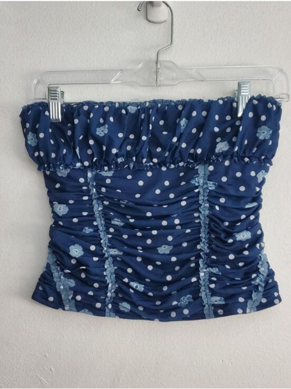 Free People Scottie Printed Tube- Blue - Medium - Picture 4 of 10